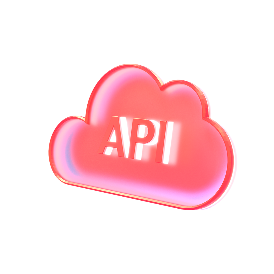 api cloud icon red